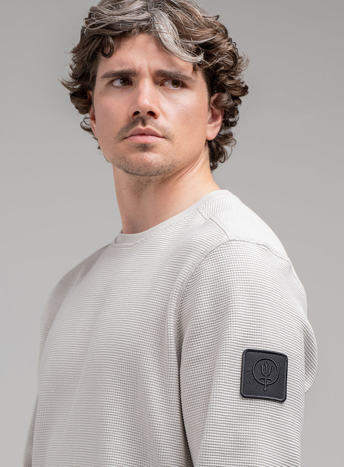 DISSIDENT WAFFLE LONG SLEEVE T-SHIRT
