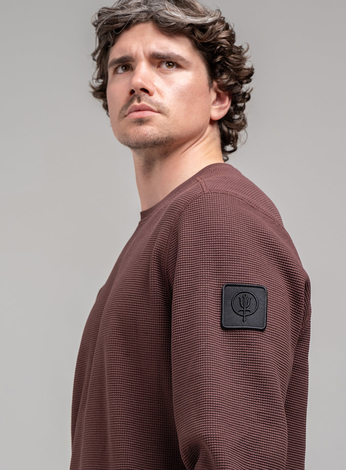 DISSIDENT WAFFLE LONG SLEEVE T-SHIRT