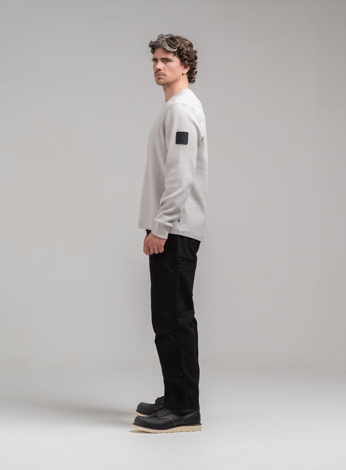 DISSIDENT WAFFLE LONG SLEEVE T-SHIRT