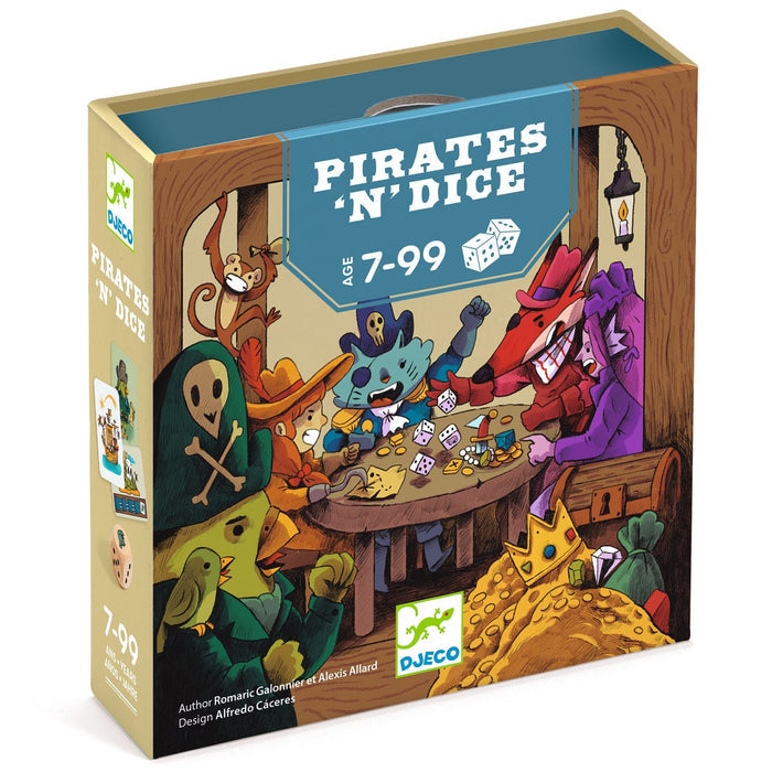 Djeco Pirates'n'Dice Card Game