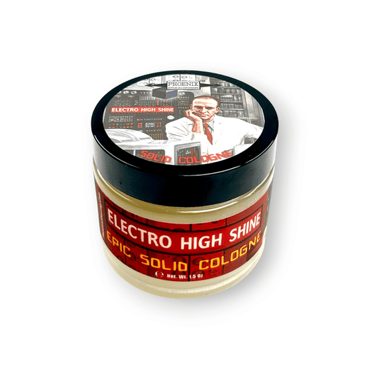 Doppelgänger Electro High Shine Solid Cologne | Contains Prickly Pear Oil | Homage To A Fresh, Masculine Classic! - Phoenix Artisan Accoutrements