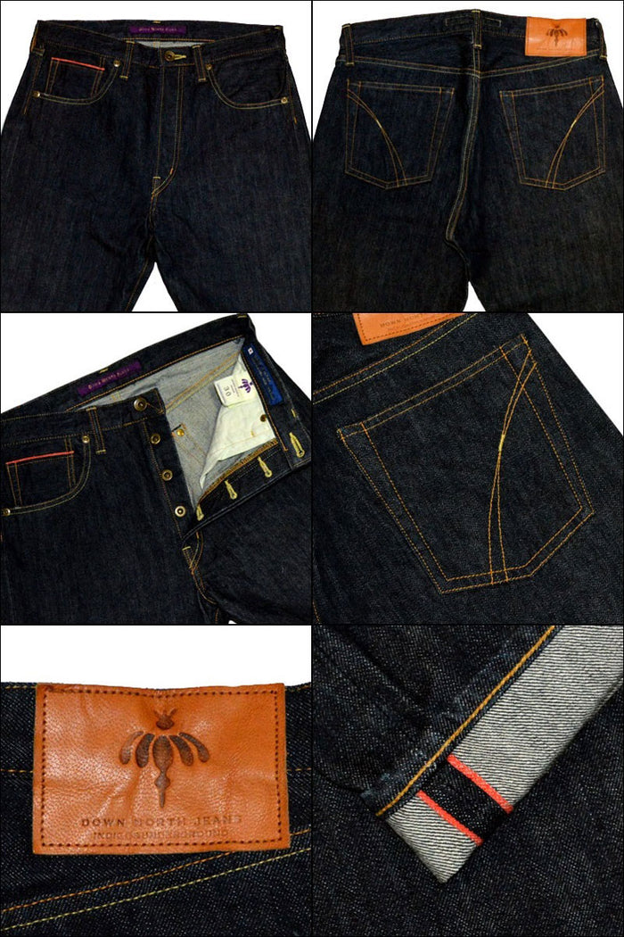 DOWN NORTH JEANS "DNJ4" THE PEACE 44-09 Low-rise Straight Model