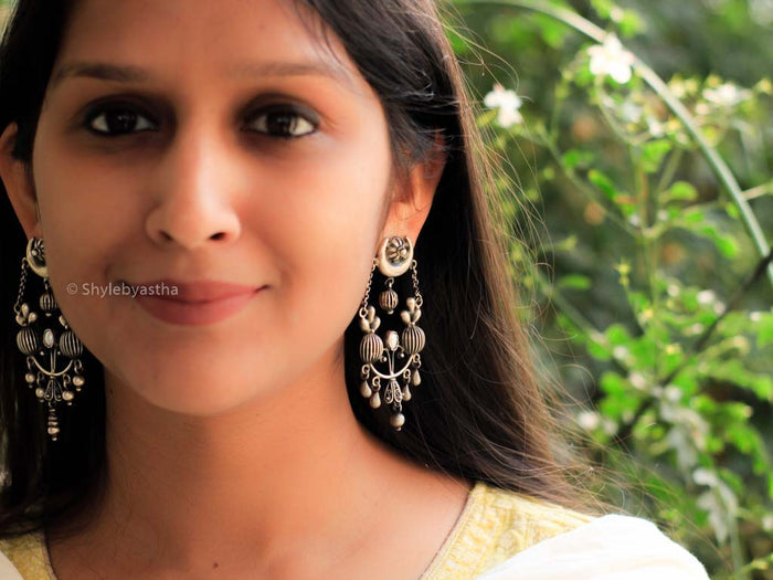 Dulari Ghughri Chatri Earrings