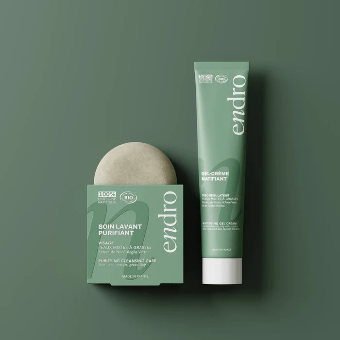 Duo Routine Visage Matifiante - Endro Cosmetiques