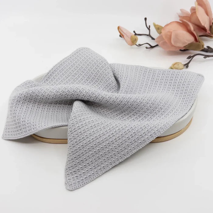 Ecovask Face Cloth 3pk Organic Cotton