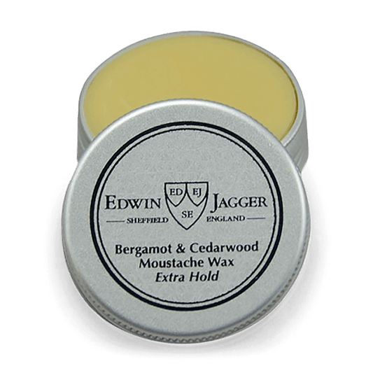 Edwin Jagger Bergamot & Cedarwood Extra Hold Moustache Wax 15ml