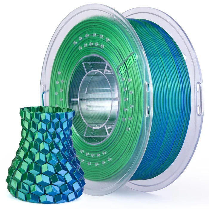 Silk Blue Green