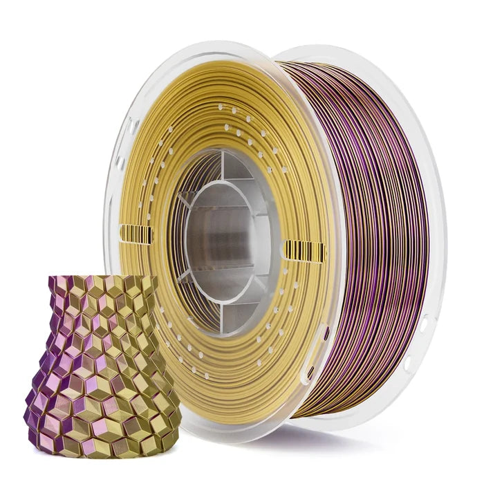 Silk Yellow Purple