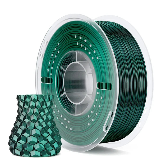 Silk Black Green