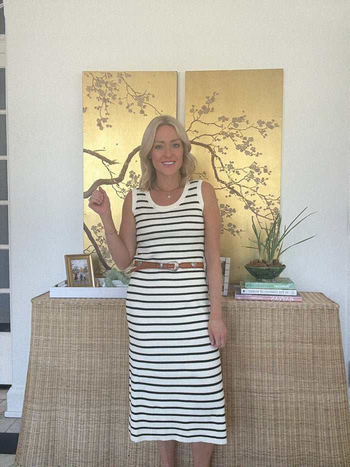 Ellison Stripe Sweater Dress