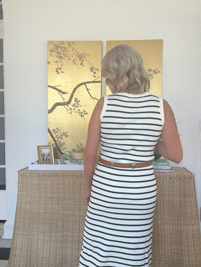 Ellison Stripe Sweater Dress