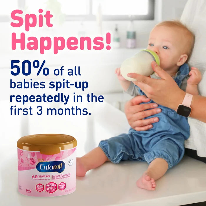 Enfamil A.R. Infant Formula with Added Rice, Ready to Use, 2 oz Bottle - 145301-6 - LL Medico