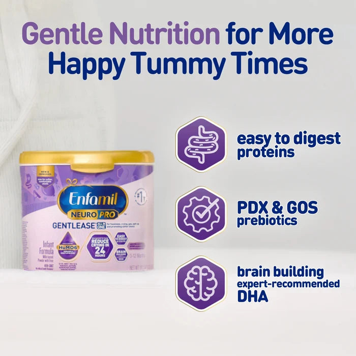 Enfamil NeuroPro Gentlease Infant Formula, Ready to Use, 6 oz Bottle - 898001-6 - LL Medico