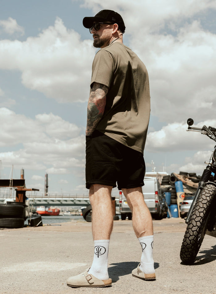 Creative Image Of Enigma Oversized Tee In Khaki (ITF)