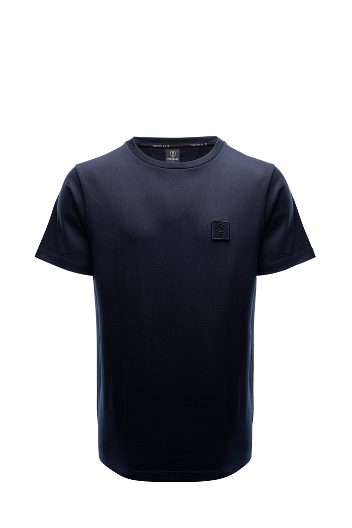 SM Cut of Out Enigma Oversized Tee In Navy (GM)