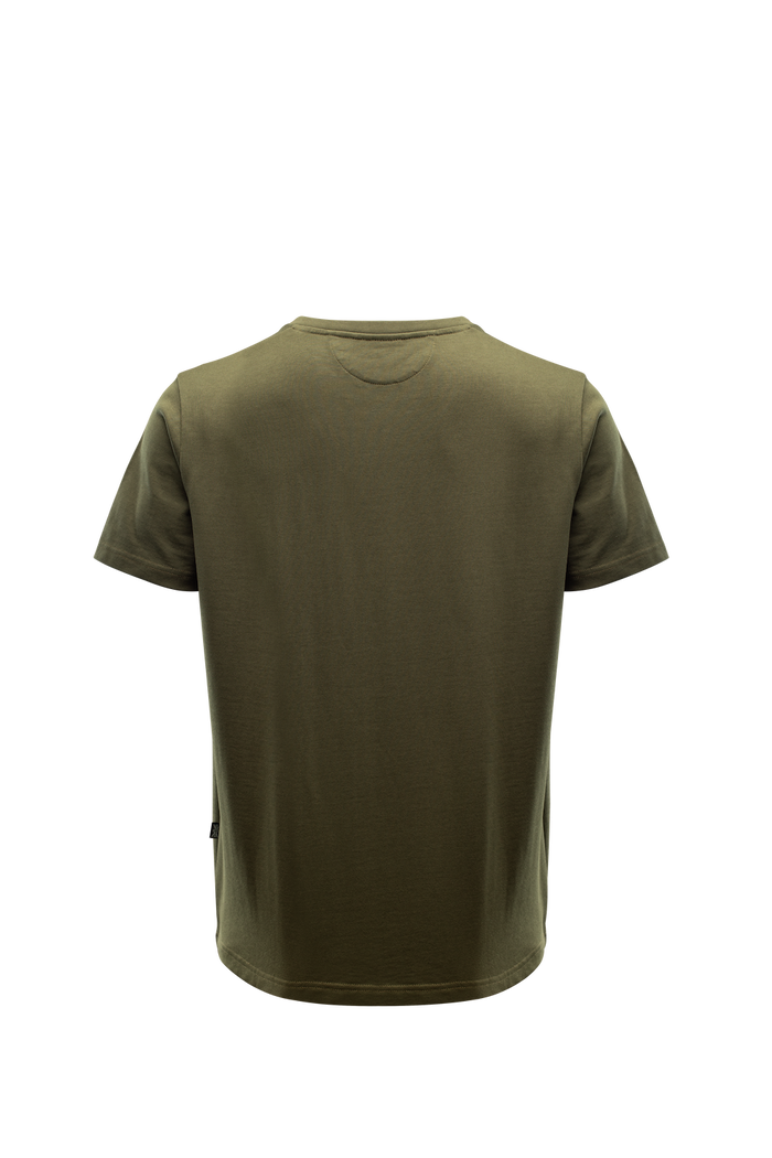 SM Cut of Out Enigma Oversized Tee In Khaki (GM)