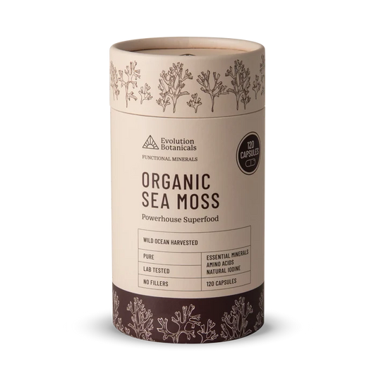 Evolution Botanicals Organic Sea Moss 120 Caps