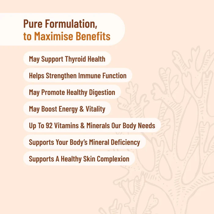 Evolution Botanicals Organic Sea Moss 120 Caps