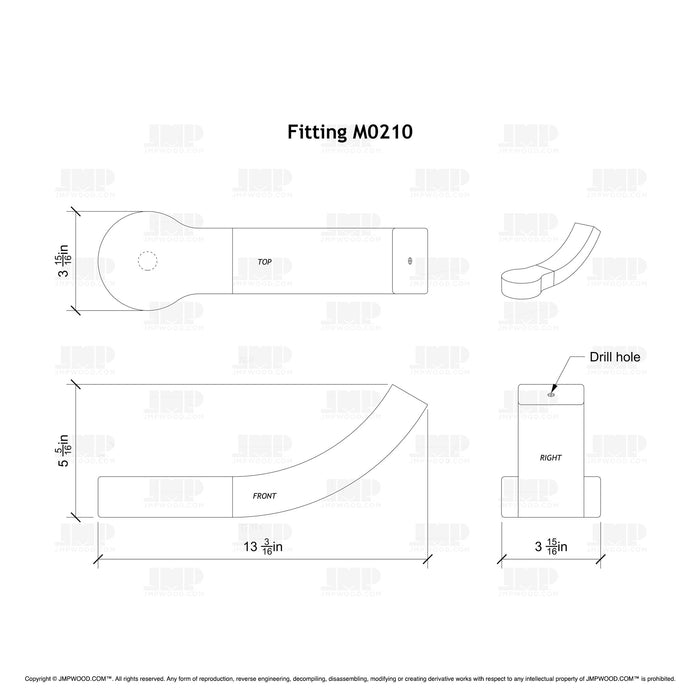 Fitting M0210 - Starting Easing with Cap