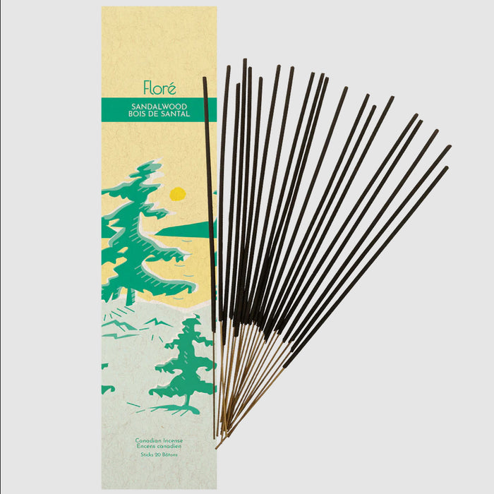 Flore Sandalwood Incense Sticks