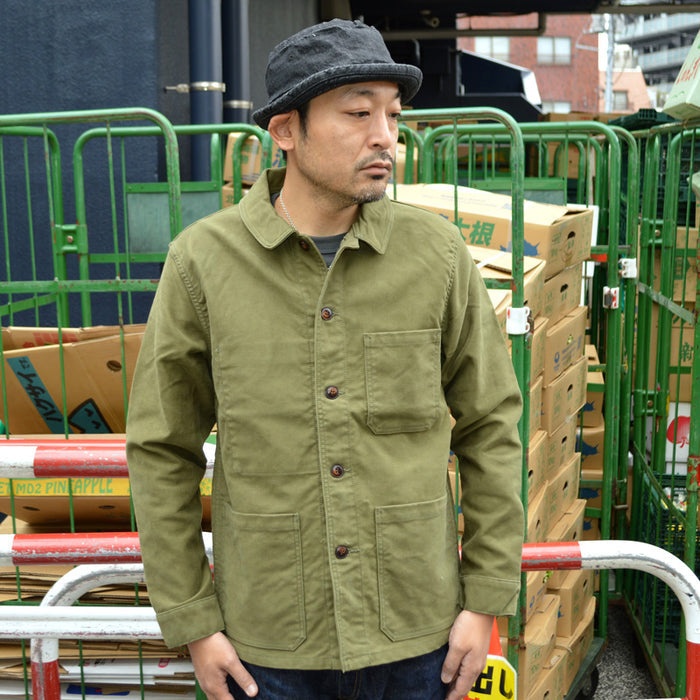 FOB FACTORY "F2373" FRENCH MOLESKIN JACKET