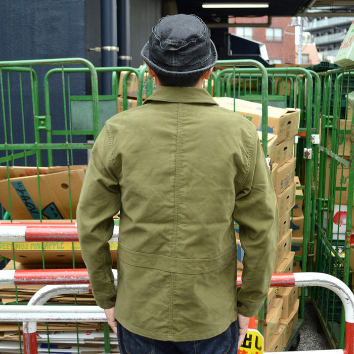 FOB FACTORY "F2373" FRENCH MOLESKIN JACKET
