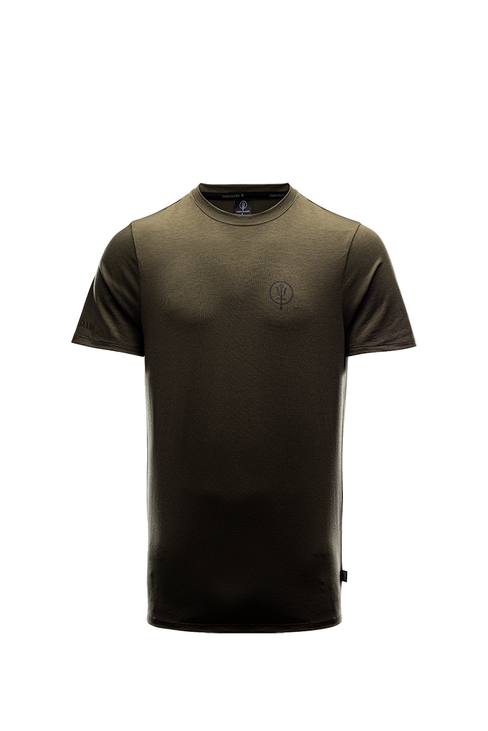 SM Cut of Out Force Active Drirelease® Tshirt In Khaki (GM)