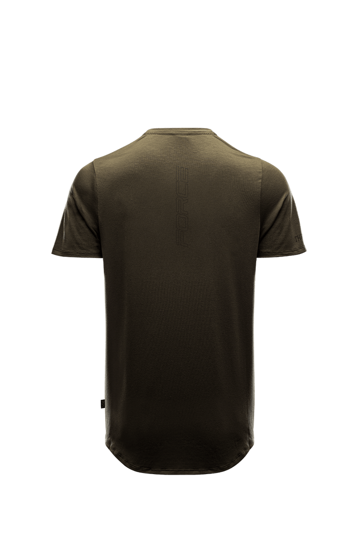 SM Cut of Out Force Active Drirelease® Tshirt In Khaki (GM)