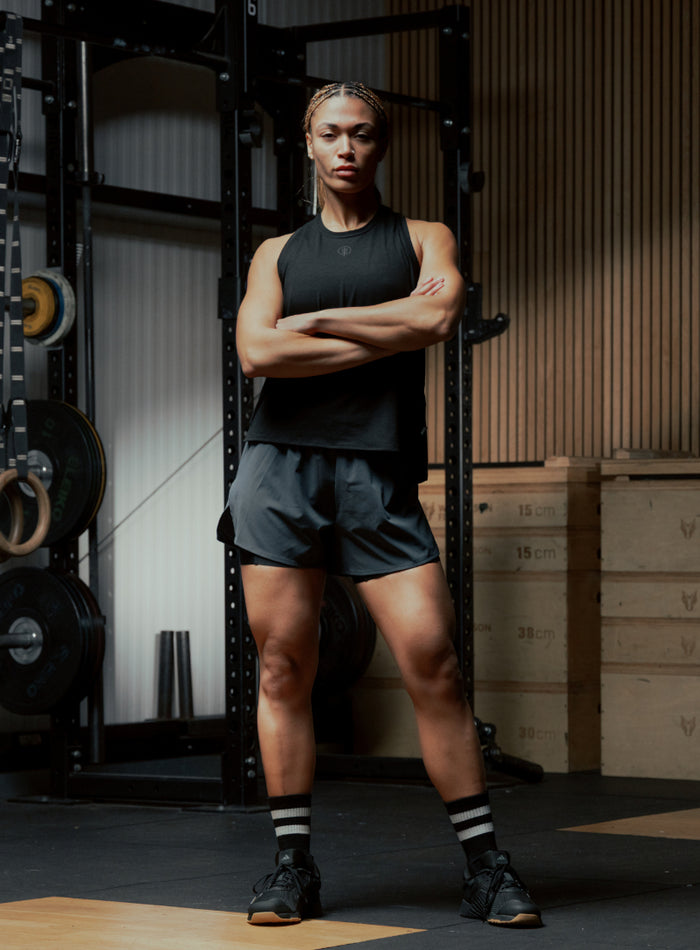 Creative Image Of Force Drirelease® Tank Vest In Obsidian Black (ITF)