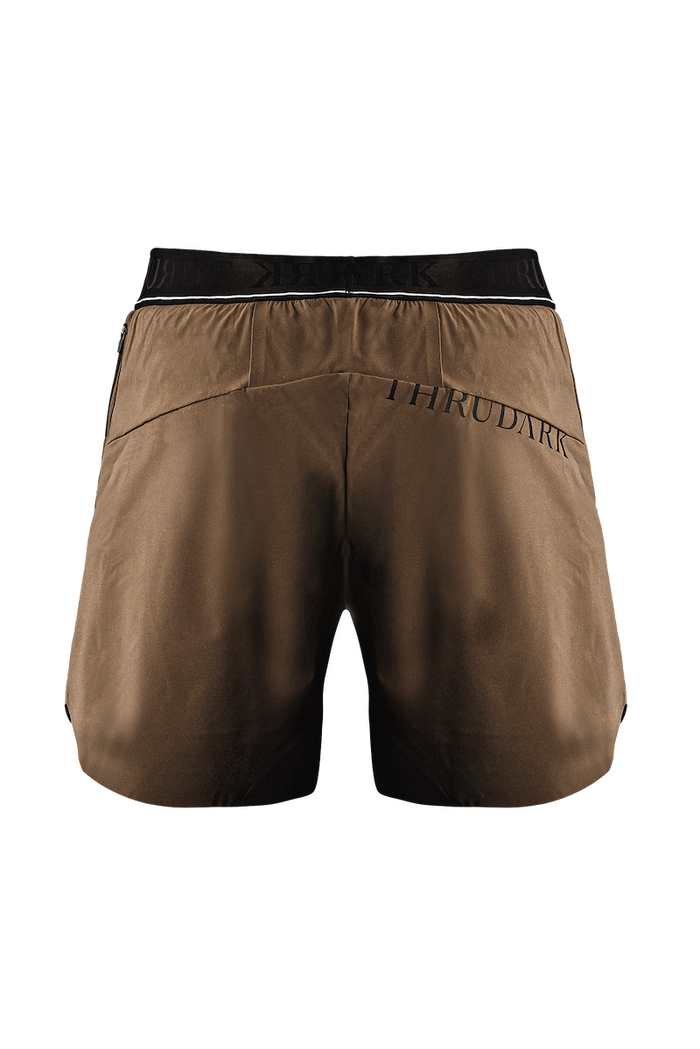 SM Cut of Out Force Velocity 2-In-1 Short G2 In Khaki (GM)