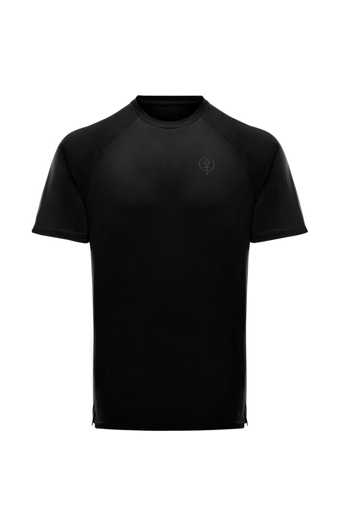 SM Cut of Out Force Velocity Motion T-Shirt In Obsidian Black (GM)