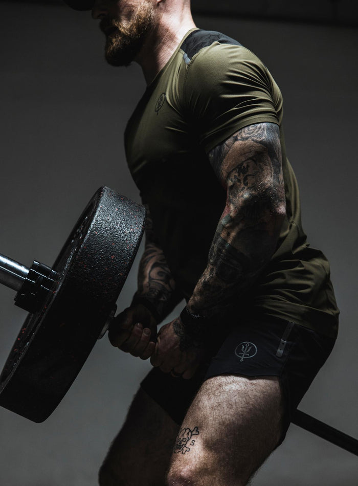 Creative Image Of Force Velocity Technical T-Shirt In Khaki (ITF)