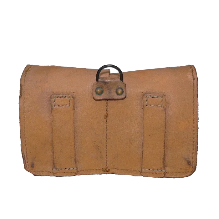 French MAS 49/56 Leather Ammunition Pouch - French Army Surplus - Magazine Pouches