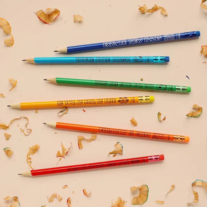 Friendly Reminders Wood Pencils