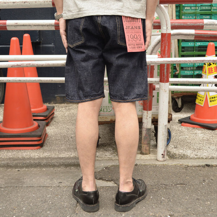 FULL COUNT "1904-25" 5POCKET DENIM SHORTS