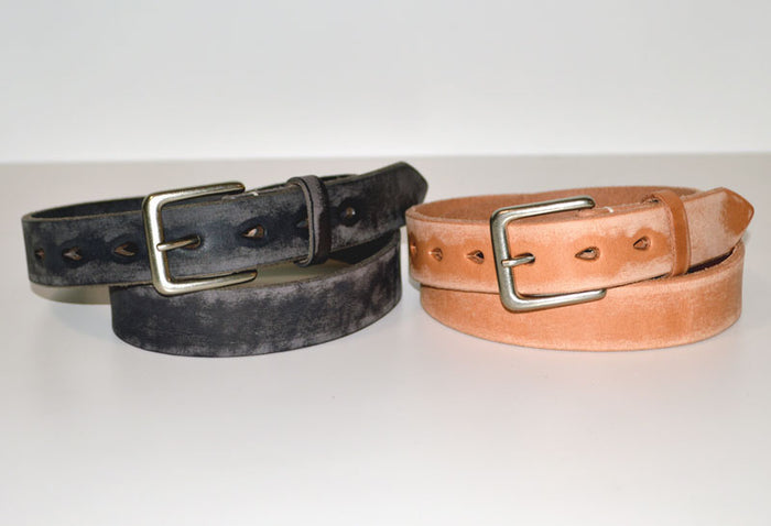 FULL COUNT ”6218” Wild Leather Narrow Belt
