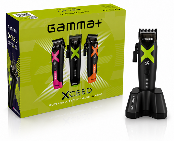 Gamma+ XCeed Professional Hair Clipper with IN2 Vector Motor