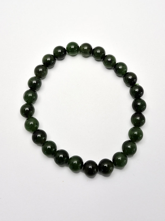 Gemstone Bead Bracelet - Jasper Dragonstone 8 mm
