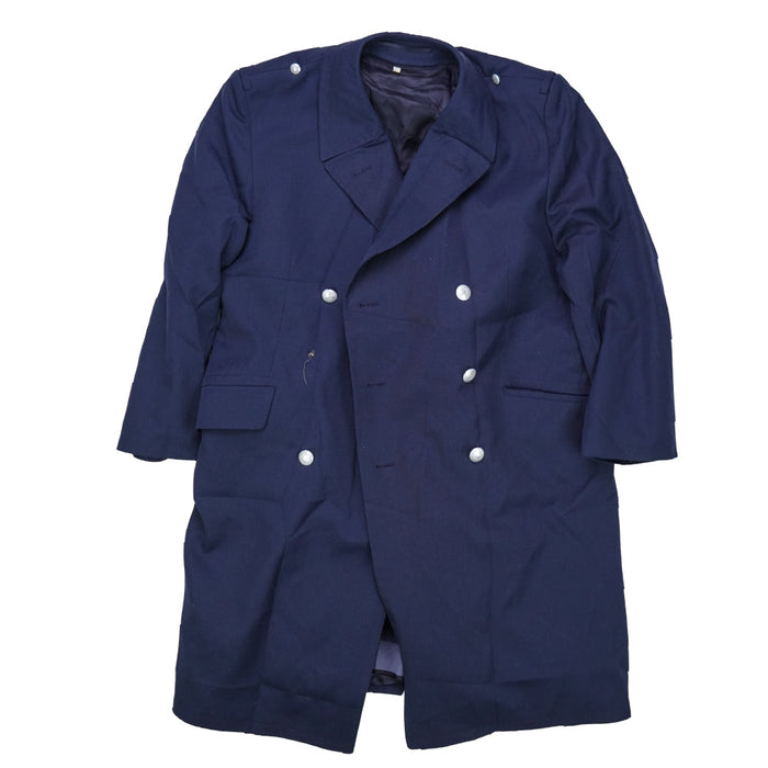 German Air Force Blue Overcoat - Large, Item 3 - German Army Surplus - Great Coats