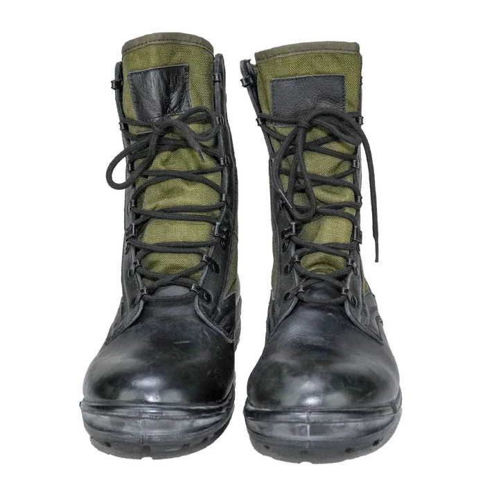 German Army OD Jungle Boots - German Army Surplus - Combat Boots