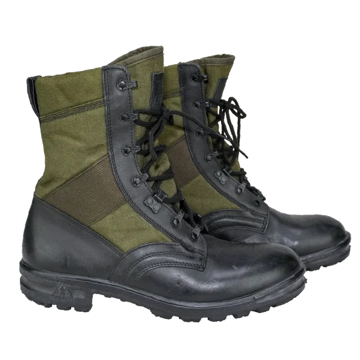 German Army OD Jungle Boots - German Army Surplus - Combat Boots