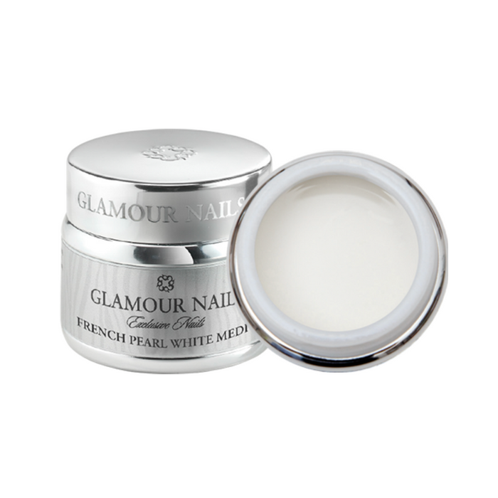 GLAMOUR NAILS FRENCH PEARL WHITE MEDIUM 30ml - Essence Beauty&Hair