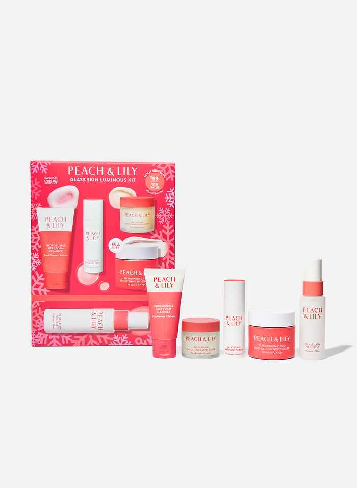 Peach & Lily Glass Skin Luminous Kit Products