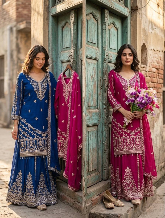 Glistening Grace A Timeless Traditional Attire