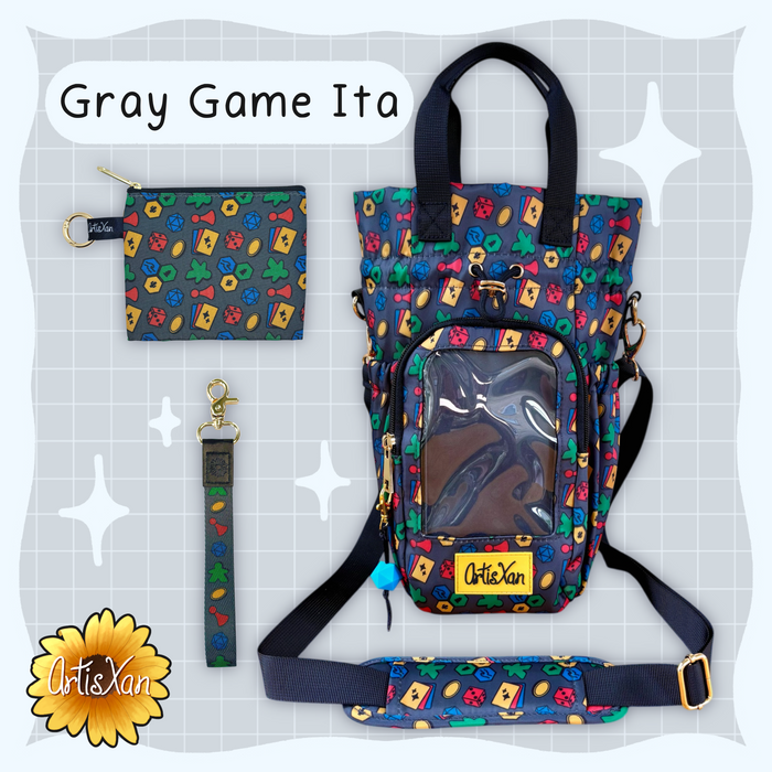 Gray Game Lanyard