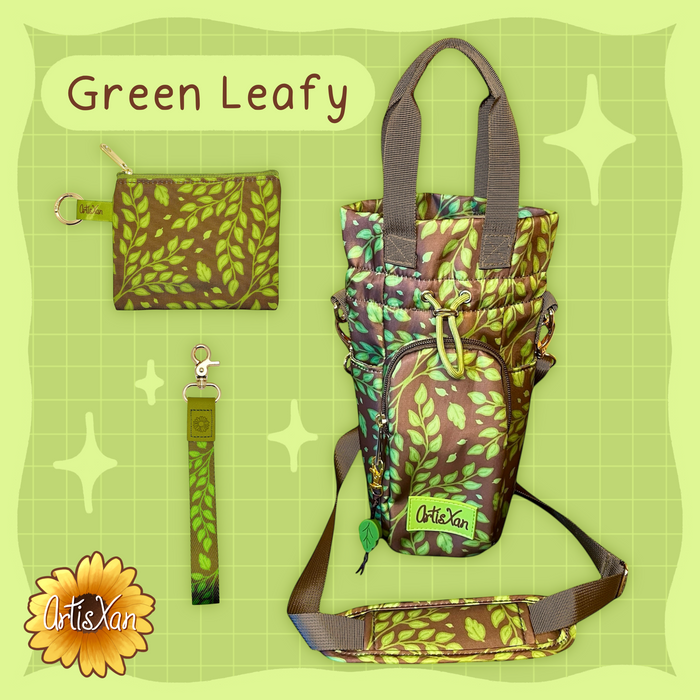 Green Leafy Essentials Bag