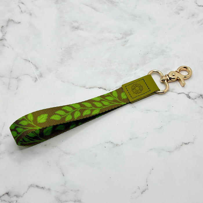 Green Leafy Lanyard