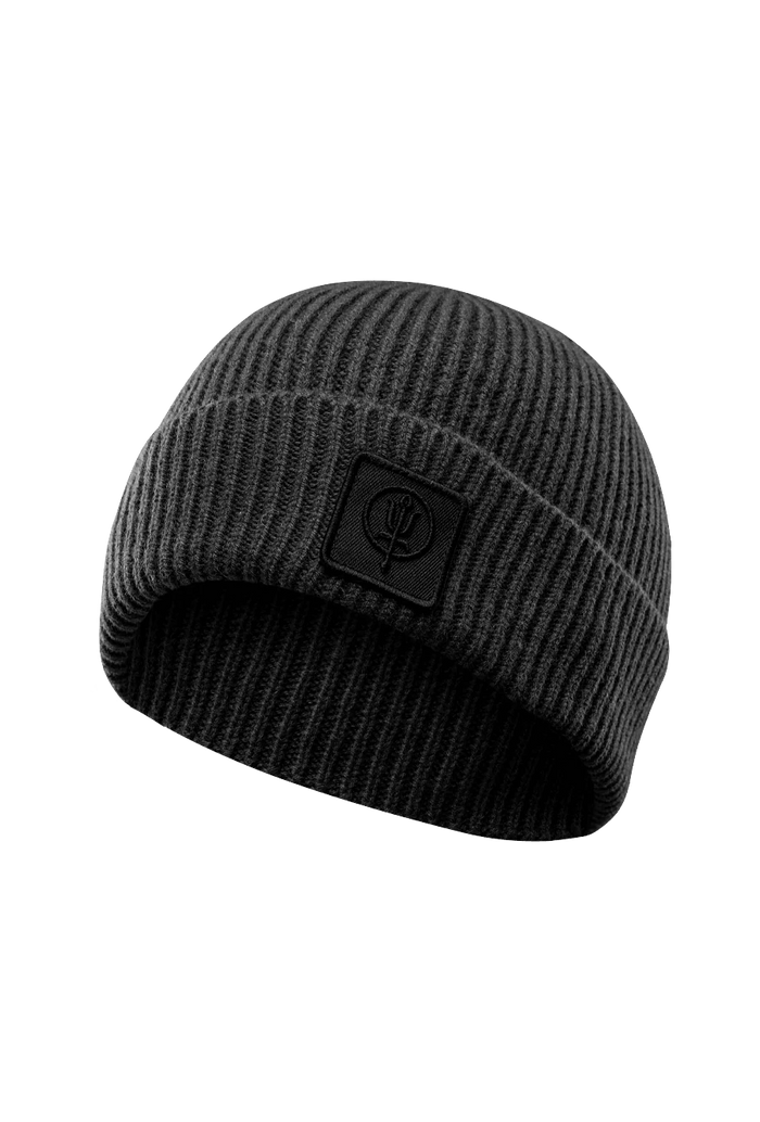 SM Cut of Out Guard Beanie In Charcoal Grey (GM)