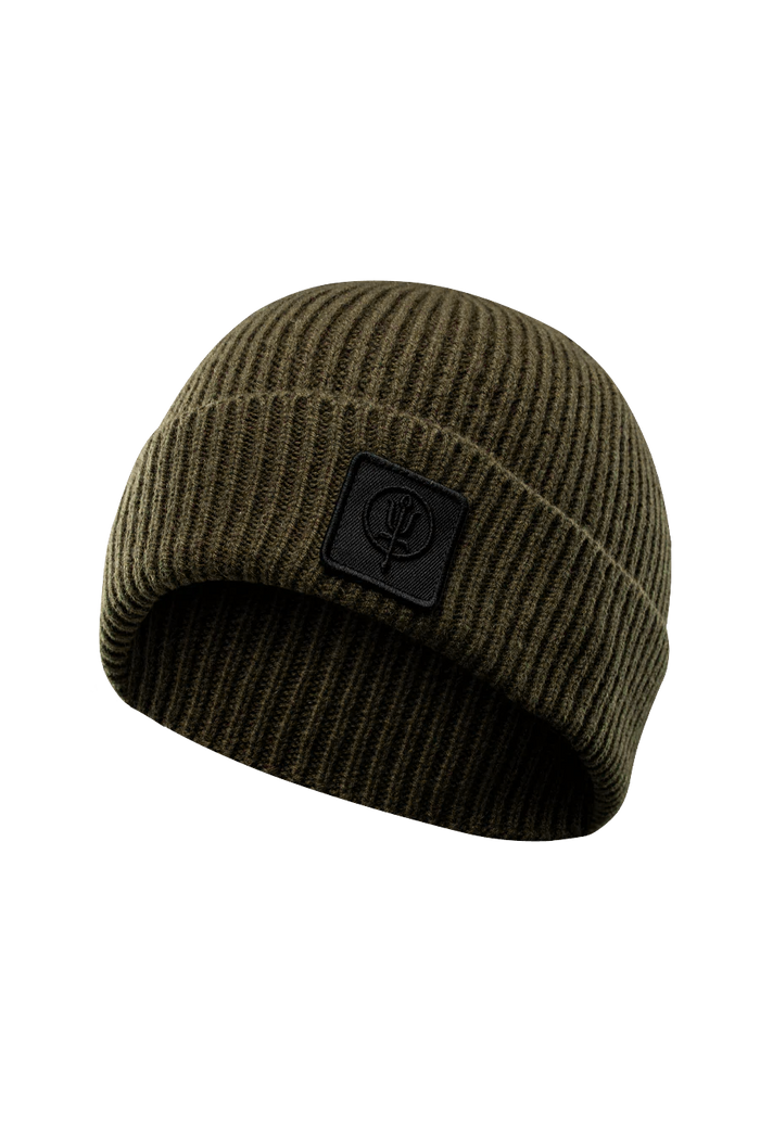 SM Cut of Out Guard Beanie In Khaki (GM)