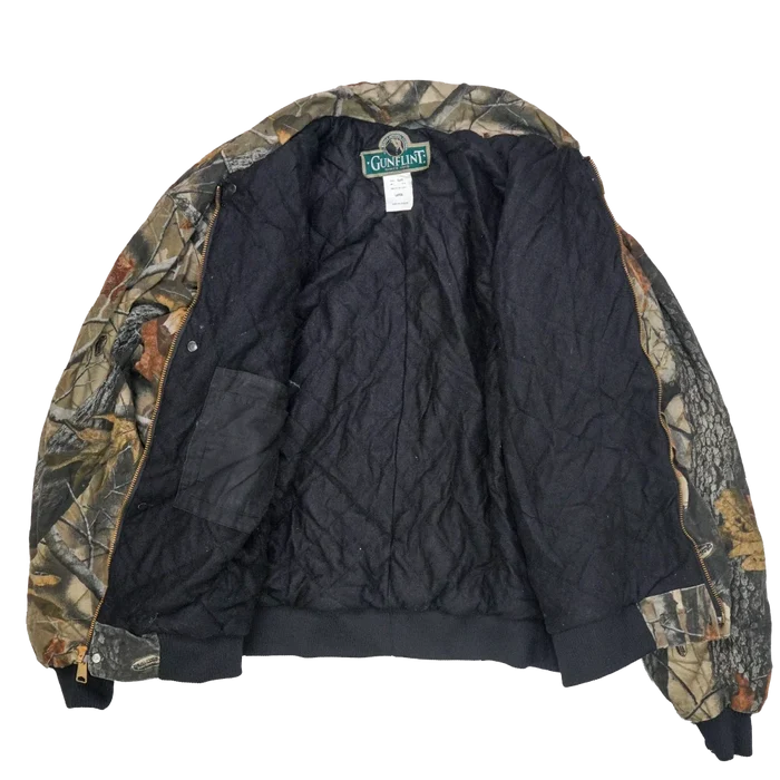 Gunflint Realtree Bomber Jacket - Large - Army & Outdoors - Flight Jackets